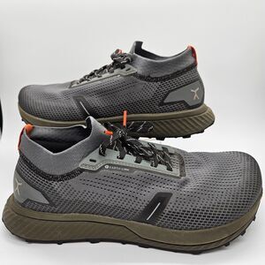Flux Adapt Runner Earth-Link Grey Minimalist Barefoot Shoe M 11.5 Gorpcore Zero